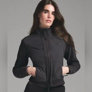 SKIMS Outdoor Zip-Up Fleece Jacket - grey, women’s XL